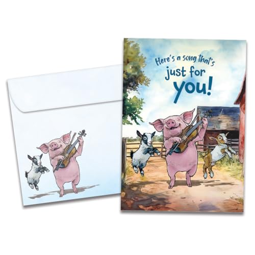 Tree-Free Greetings Barnyard Chords o[Xf[J[h - TCNꂽ5x7̃J[h1Ƃ̕ÃJ[hXgbNAč - ȉy