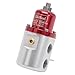 Edelbrock 174121 Fuel Pressure Regulator 160 GPH 5-10 PSI 3/8 in. Inlet/Outlet Returnless Red/Clear Fuel Pressure Regulator