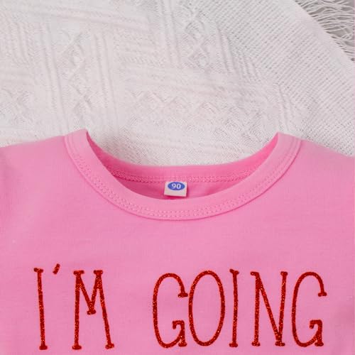 LYSMuch Toddler Baby Girl Big Sister Shirt I Want to Be a Big Sister T-Shirt Jumpsuit Top4