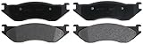 ACDelco 14D966M Advantage Semi-Metallic Front Disc Brake Pad Set
