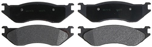 ACDelco Advantage 14D966M (19286165) Semi-Metallic Front Disc Brake Pad Set