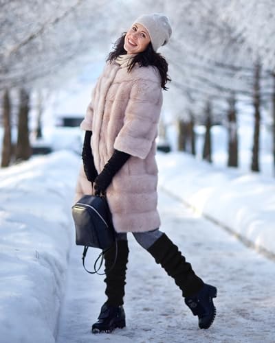 Image of Shihanee Fleece Leg Warmers Women