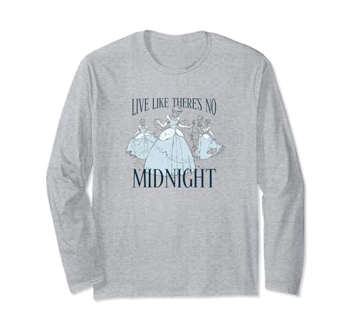 T-shirt manches longues Cendrillon idéal pour un look Disney décontracté en week-end