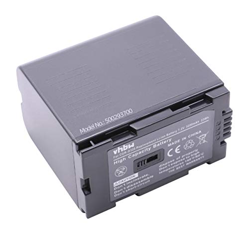 Sostituisce Panasonic CGR-D320 Grundig BP-10, BP-8, BP-9, Hitachi DZ-BP16, DZ-BP28, Panasonic CGP-D120, CGP-D220, CGP-D28SE/1B, CGP-D320, CGP-D320E/1B, CGR-D08A, CGR-D110, CGR-D120, CGR-D14, CGR-D16, CGR-D16A, CGR-D16SE/1B, CGR-D220, CGR-D220E/1B, CGR-D28A, CGR-D28A/1B, CGR-D53, CGR-D53A, CGR-D815, VSB0418, VW-VBD20, VW-VBD25,  CGP-D110,  CGR-D08, CGR-D28, CGR-D54s