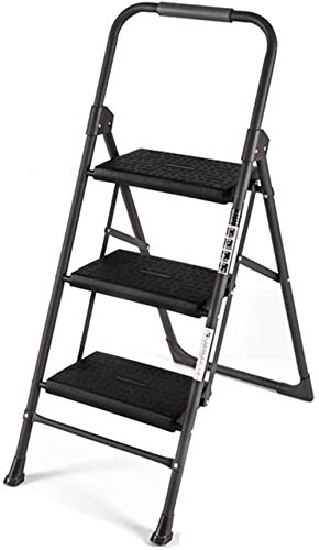 ZGYOZMNG Taburete de Madera, Escalera Plegable doméstica, Escalera de Espiga, Escalera de Interior, Silla, Escalera para trepar