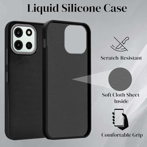 Image of Jkobi Rubberised Back Cover Case for Oneplus Nord 6 (Textured Grip Design | Camera Protection | Slim and Light Weight | Soft Touch and Feel)