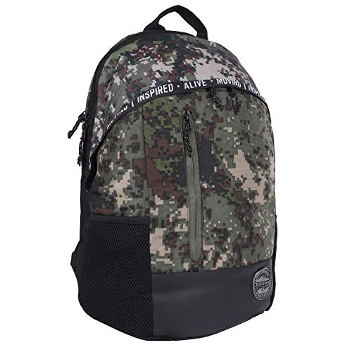 Image of Gear Statement Century 28 Ltrs Black-Camo Multipurpose Backpack for school, college, casual use (BKPSMTCNT0114)