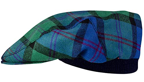 Casquette plate tartan homme et femme chapeau écossais élastique