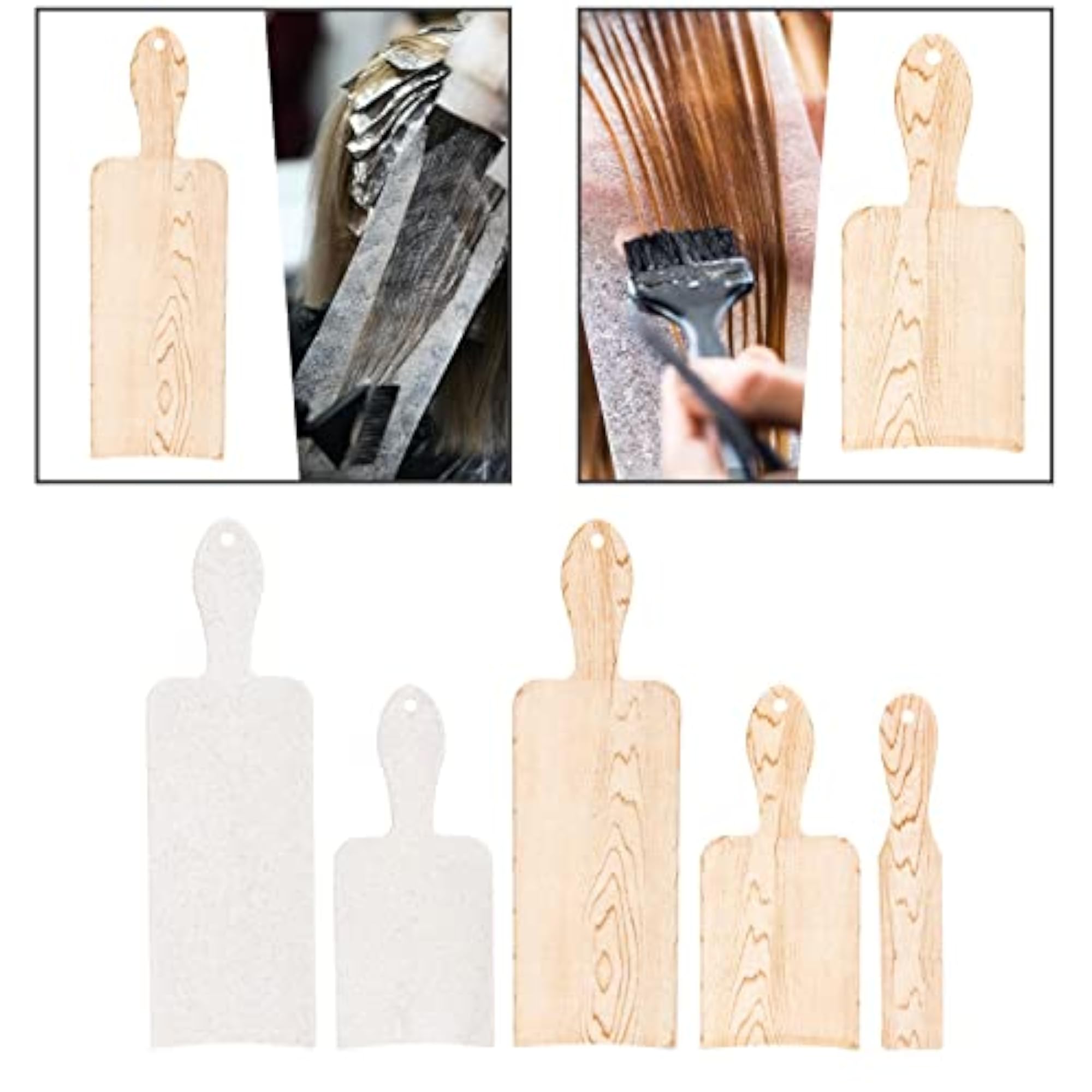 2xProfessional Hair Coloring Board Nonslip