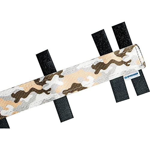 Herm Sprenger Camouflage Desert Nylon Cover for Ultra-Plus Pinch Dog Collar for Small Medium Large Dogs Durable Protector for Dog Training Prong Collar (19in (47.5cm))