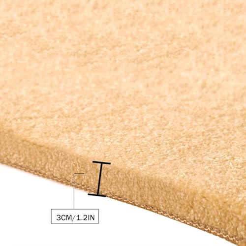Alfombra antideslizante para peldaños de madera interiores con base autoadhesiva lavable 4