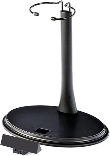 Miniatura 2 de 5 Uds Muñecas Soporte Soporte de Plástico Figura de Acción Soporte Escala 16 Ajustable en Forma de Anillo Figuras de Acción Pantalla Base Negro