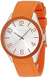 Calvin Klein Herrenuhr Color Calvin Klein Unisex Analog Quarz Uhr mit Silikon Armband K5E51YY6
