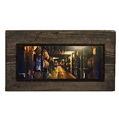 LAYNE WILSON Rick House Bourbon Barrels Panorama on Wood Unique