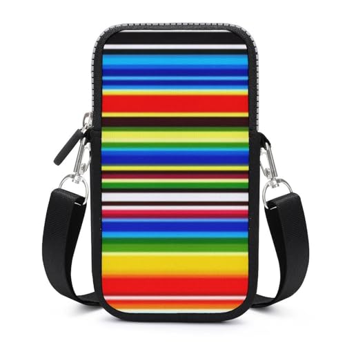 Stylish Crossbody Phone Bag Compact Travel Purse Holder With Adjustable Strap
