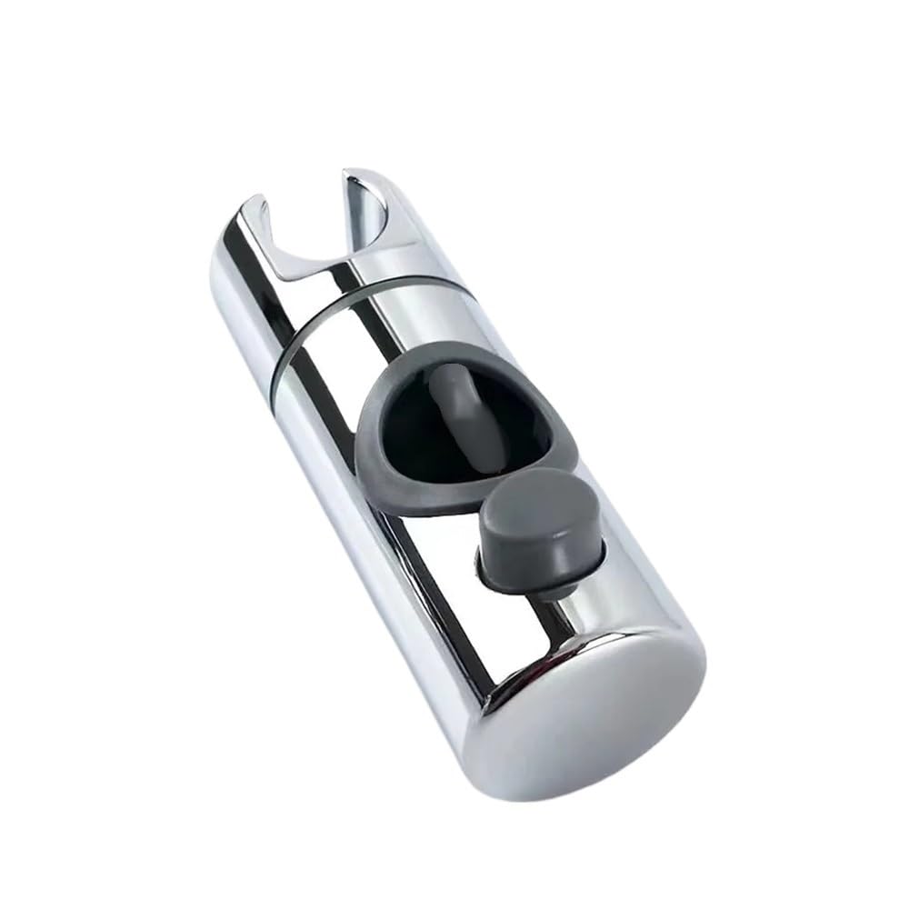 Hgniang 30Mm Adjustable 18-32Mm Shower Head Holder Clamp Showerhead Rail Slide Bracket Bathroom Accessories 360° Rotation