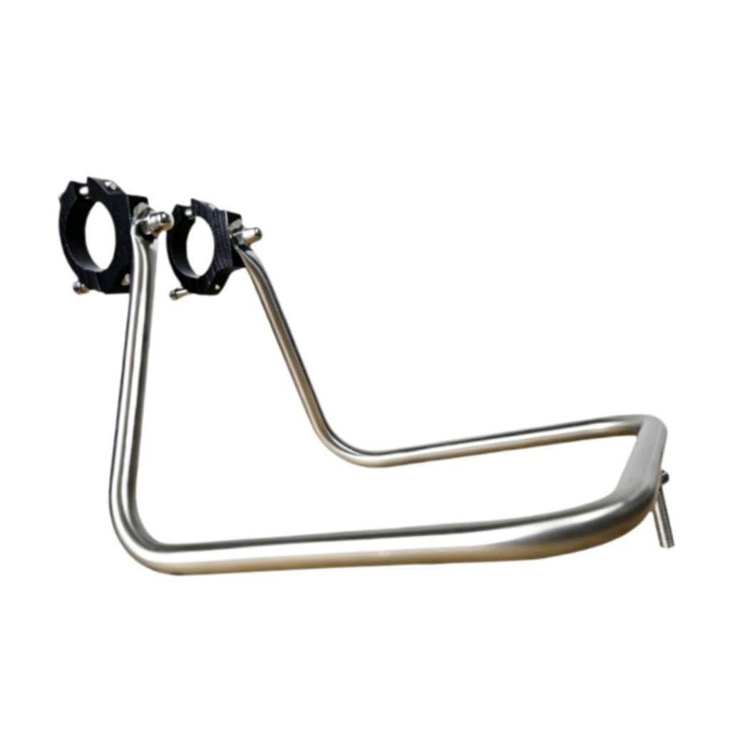 Fahrradträger Frontträger Gepäckhalter Edelstahlträger Aluminiumhalterung Transportzubehör Stabil für Pendler Tourenradler Und Stadtradfahren
