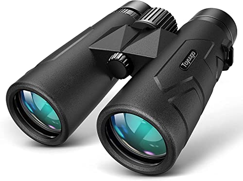 10x42 Compact Binoculars for Adults Durable Full-Size Clear Binoculars, BaK-4 Roof Prism Lightweight Binoculars for Bird Watching, Hunting, Travel, Hiking, Sports Events, Concertsâ¦