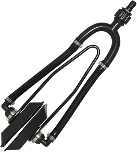 Cuffia Universale per Lavaggio Motori Fuoribordo con afflusso di Acqua contemporaneo da 2 Lati - barca gommone rimessaggio