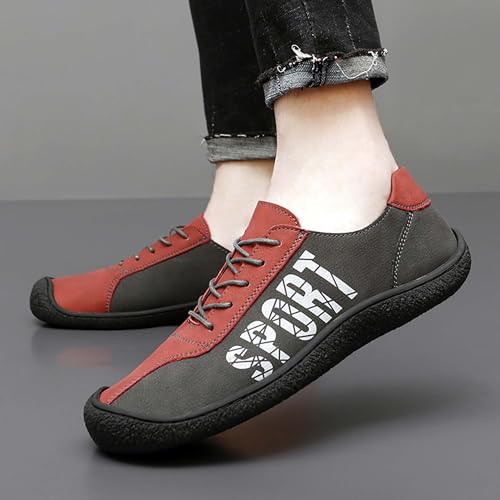 Men's Loafers Casual Walking Shoes Fashion Colorblocking Retro Business Office Formal Barefoot Wide Toe Outdoor Hiking Climbing Travel Driving Shoes3