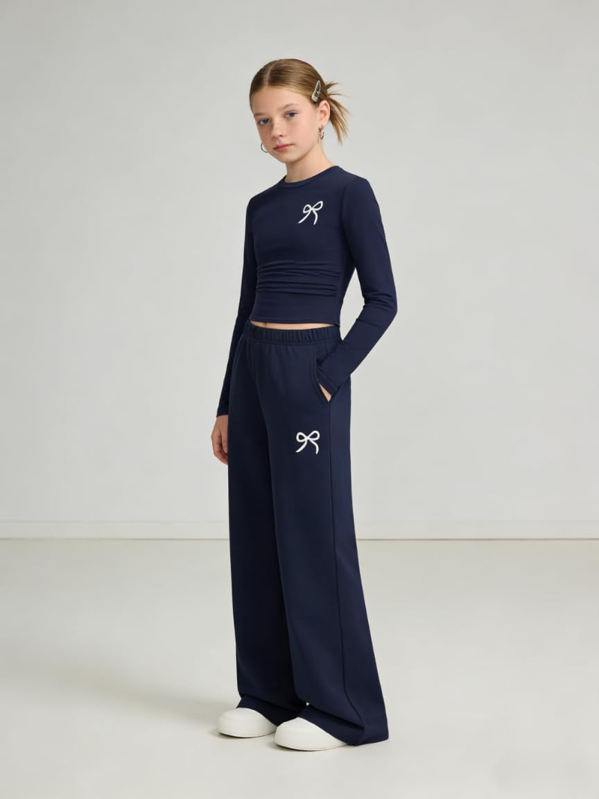 Tween Girls Clothes Long Sleeve Bow