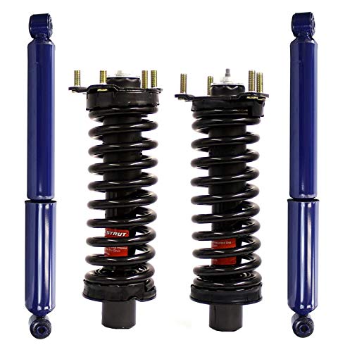 Monroe Front Strut Coil Springs & Rear Shock Absorbers Kit For Jeep Liberty GAS