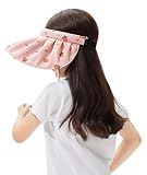BENEUNDER Kids Sun Visor Cute Hat Adjustable Athletic Sports Summer Wide Brim UV Protection Beach Ca