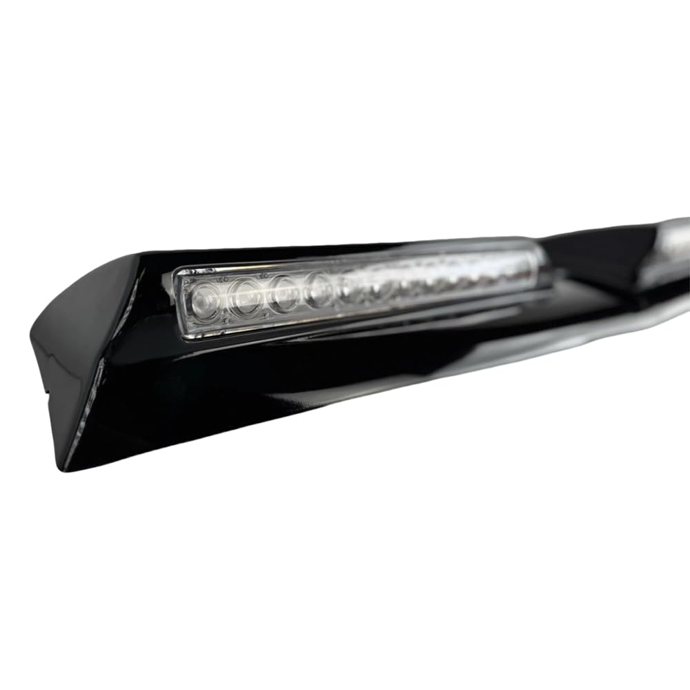 Barra luminosa a LED per tettuccio, colore nero lucido, adatta per Ford Ranger T6 T7 T8 2013-2022