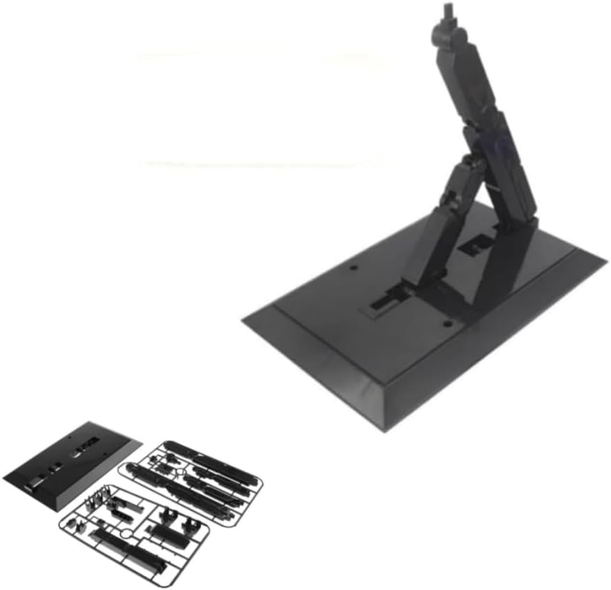 Action Base Display Stand for 1/60 1/100 PG MG Gundam Figure Model Adjustable Plastic Holder Black