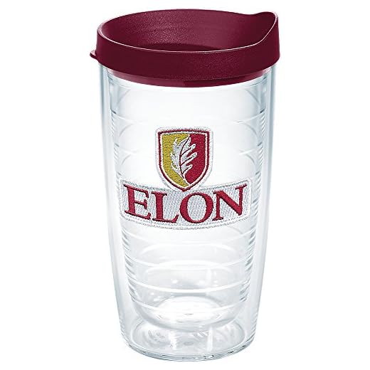 Tervis Elon University Phoenix Made in USA Double Walled Insulated Tumbler, 16 oz, Primary Logo