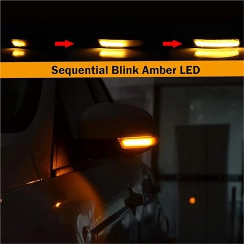 Intermitentes LED retrovisor Focus Mk2 Mk3 y Mondeo Mk4 intermitente lateral dinamico 5