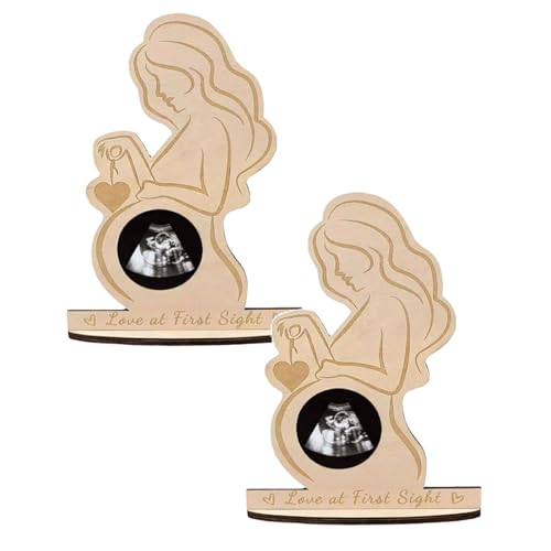 Figuras de madera para madre a ser, figuras de momentos preciosos, para embarazada, embarazada, bebé, para revelación de género, adornos de escritorio, decoraciones de fiesta de bebé, suministros de