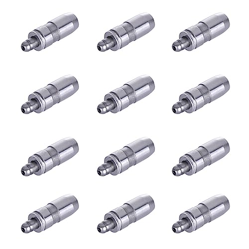 cciyu 12 Pcs Hydraulic Lifters, Engine Lash Adjuster Lifters Compatible for Ford for Dodge for Jeep for Mercury for Mitsubishi 4.6L/2.5L/5.4L/6.8L/4.7L/3.7L/3.0L
