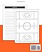 Women's Lacrosse Playbook: Coaching Notebook with Blank Field Diagrams for Drawing Up Plays And Designing A Game Plan / Size 8 x 10 inches / for Coaches & Team Players