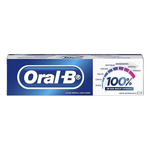 Oral-B Creme Dental Com Flúor Menta Refrescante 70G
