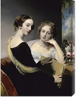 Made4Mansions Thomas Sully 'Portrait of The McEven Sisters' Stretched Canvas