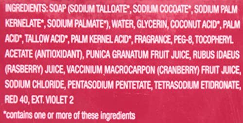 Dial Glycerin Soap Bars with Power Berries, Raspberry, Pomegranate, Cranberry, 12 Oz image 5