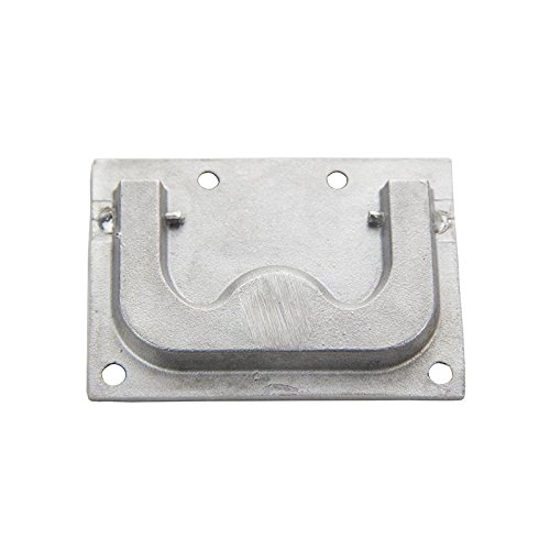 316 Marine Stainless Steel Boat Locker Lift Pull Ring Handle Flush Lift Ring Boat Pull Fishing Accessories L Size 75x56mm 2 Pack