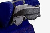 NapUp Fly Plus 360° Support Travel Pillow with Built-in Speakers and Eye Mask (Fly Plus Grey)