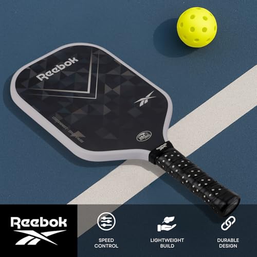 Image of Reebok Pickleball Paddle - Lightweight & Durable Design for All Skill Levels - Engineered for Power, Control & Precision