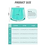 Resinta-4-Packs-Girls-and-Toddlers-Active-Short-Quick-Dry-Kids-Athletic-Running-Shorts-Girls-Dolphin-Shorts