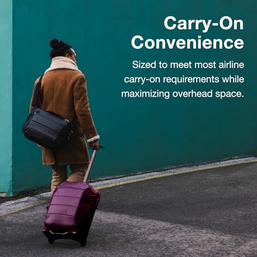Osprey Ozone 2-Wheel Carry-On - Lightweight Carry-On Luggage with Oversized Wheels and Trolley Handle - Rolling Travel Suitcase for Air Travel, Overhead Compartments and Weekend Trips, Black4
