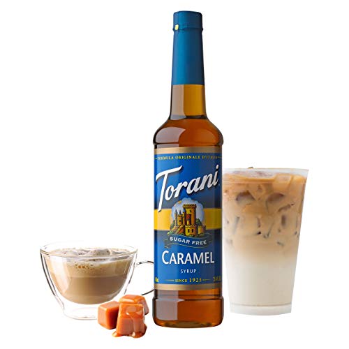 Torani Sugar Free Syrup, Caramel, 25.4 Fl Oz, (Pack Of 4) #TOP1