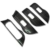 Beautost for Mercedes-Benz GLE 350 450 W167 2020 2021 2022 2023 2024 2025 Interior Window Switch Console Panel Trims Black