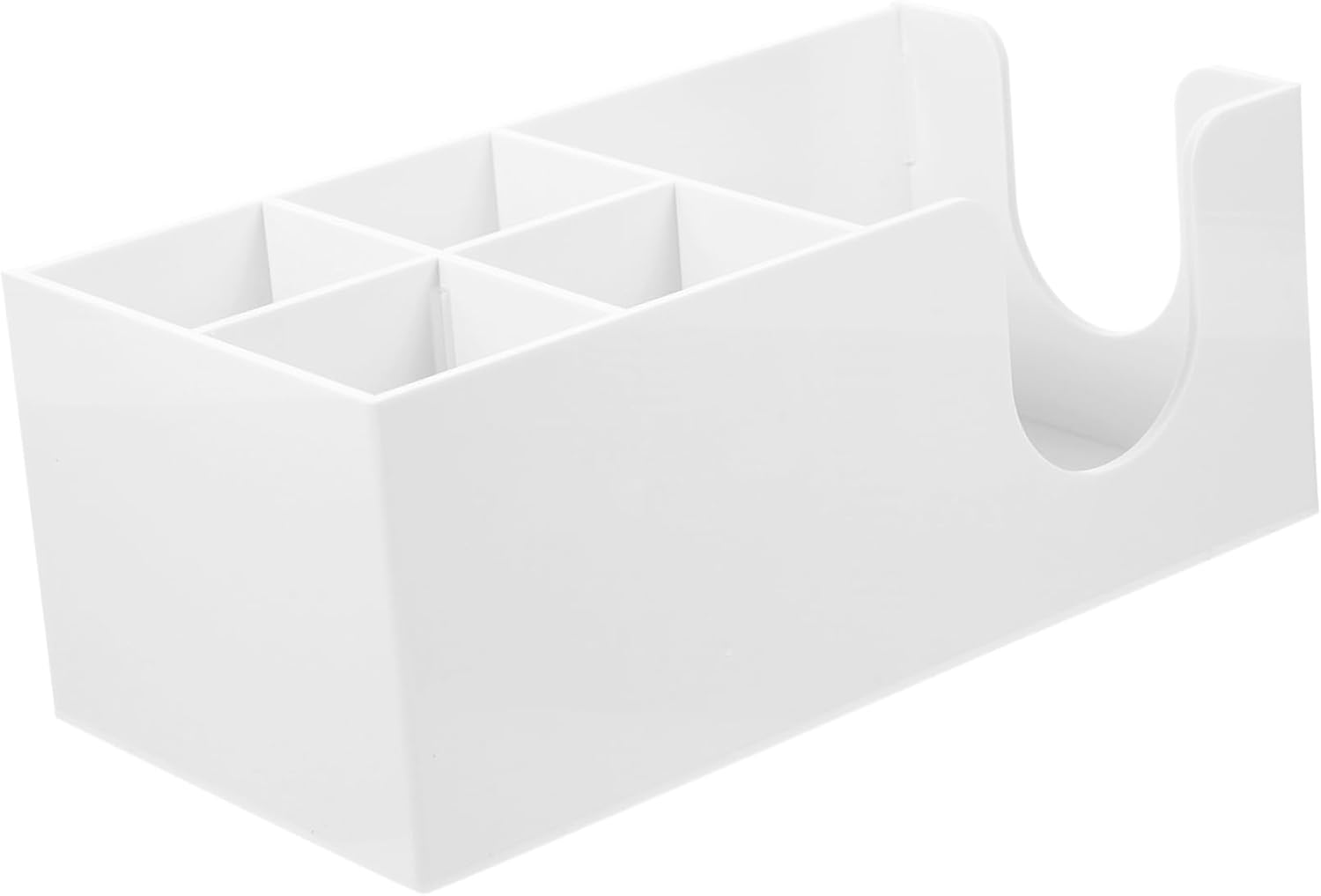 Ciieeo Compartment Coffee Bar Napkin Holder Acrylic Tea Bag Box Kitchen Accessories Decor