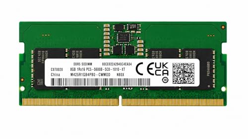 Image of 8GB DDR5 5600MHz OEM Laptop RAM Compatible with Samsung [Key Specs: PC5-44800 /5600B | 262-Pin SO-DIMM | CL46 | 1Rx16 | 1.1V | Non-ECC] | 5 Years Seller Warranty