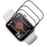 Rnnmeeko Pellicola Protettiva per Honor Watch 5 Vetro Temperato, 3 Pezzi TPU Pellicola Film, 3D Flessibile Anti-Scratch Protezione Schermo Pellicola, HD - Anti-Graffio