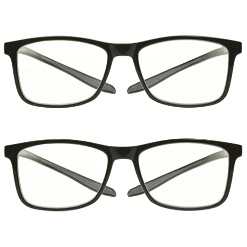 Image of proSPORT Multifocal Progressive 3 Magnifications in 1 Lens No Line Computer Gaming Reading Glasses for Men & Women