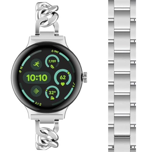 [GYOKUYU] �R���p�`�u��Google Pixel Watch 4/3/2/1 41mm/45mm �I�V�����o���h �X�e�����X�ގ� �s�N�Z���E�H�b�` 4 �����o���h ���߉\ ���� �r�W�l�X�f�U�C�� ���� �����p Pixel Watch 4�x���g �X