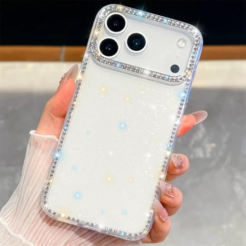 Coque de Luxe Rigide pour iPhone 17 le cadeau transparent pailleté idéal
